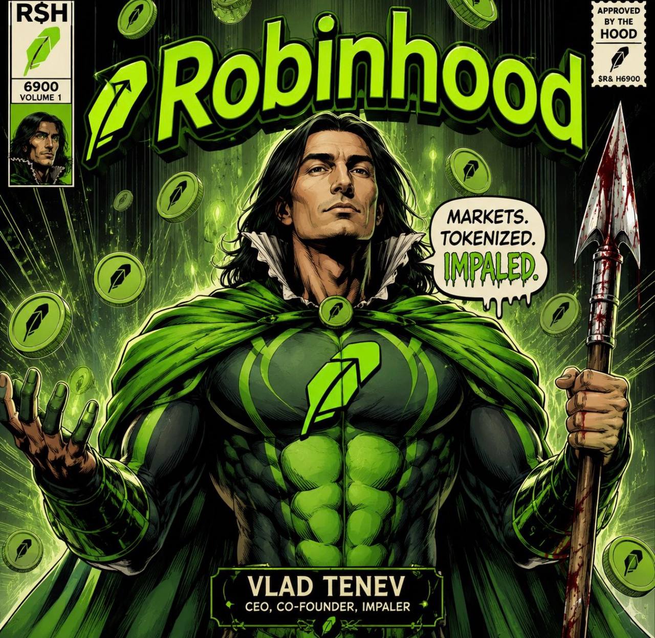 Vlad the Impaler comic cover