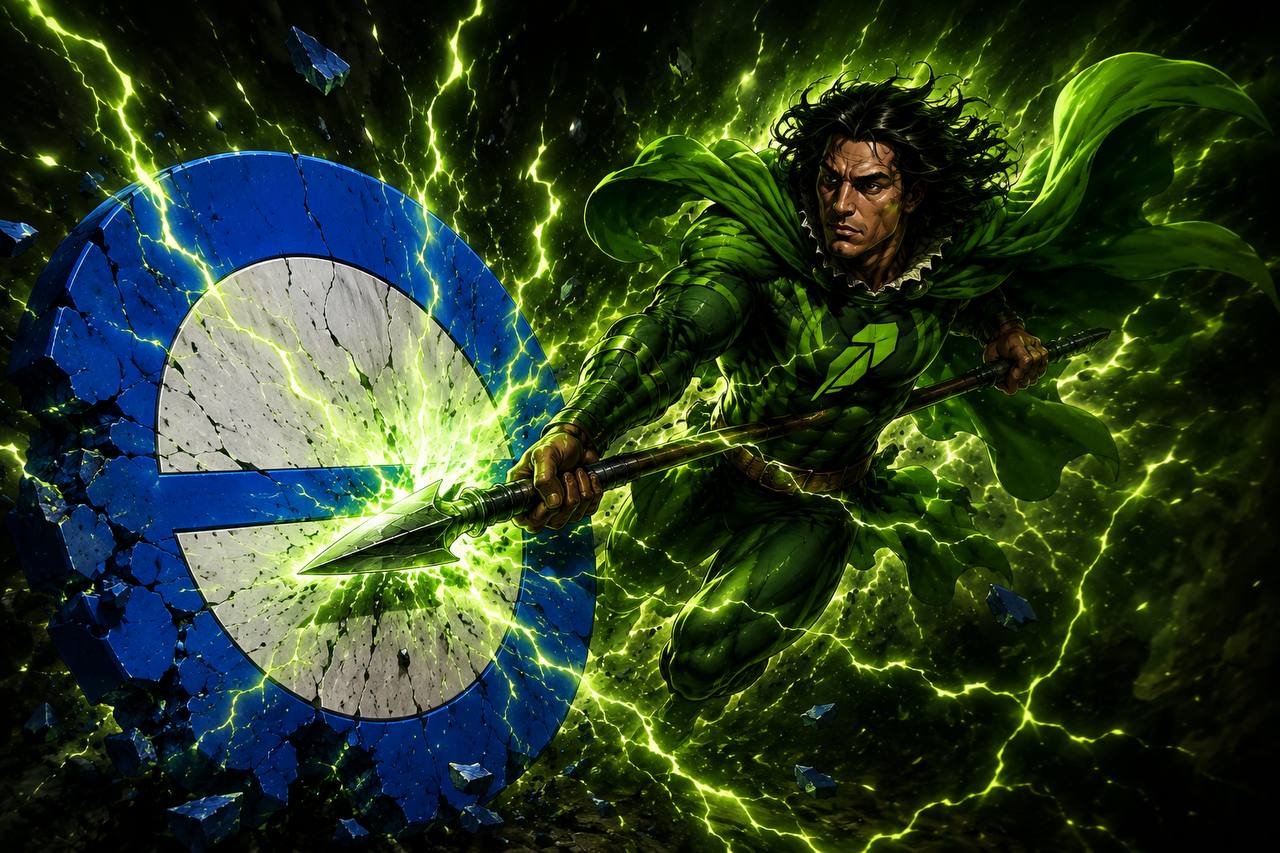 Vlad shatters the blue shield